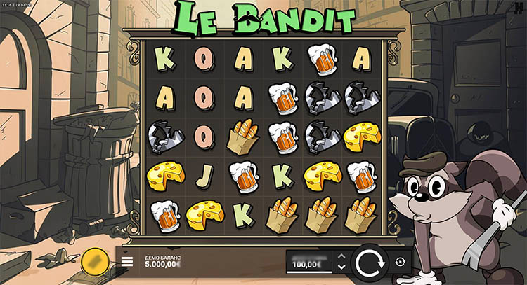 Символы слота Le Bandit
