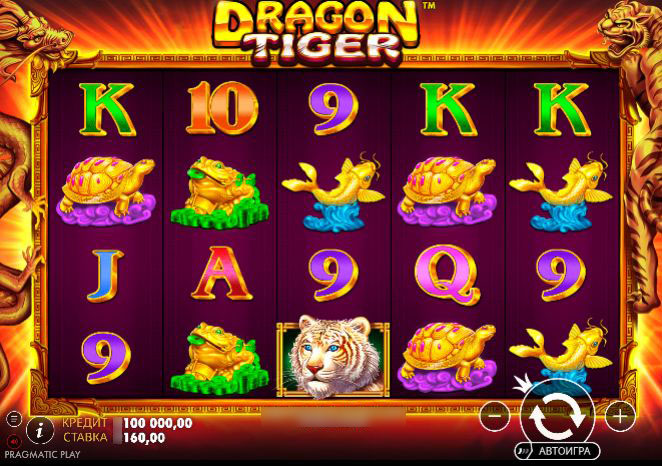 Игровые символы Dragon Tiger