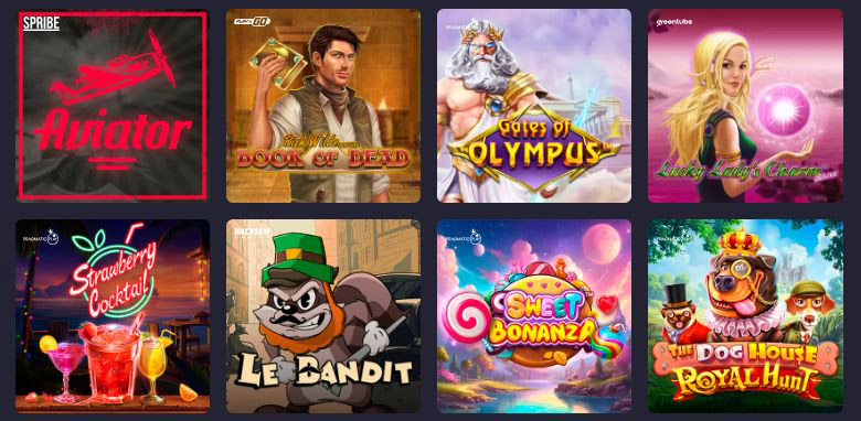 Подборка игровых автоматов в казино Grizzly