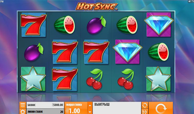 Игровое поле Hot Sync с двумя активными горячими барабанами
