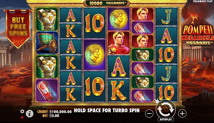 Механика Megaways с изменяющимся количеством символов на барабанах