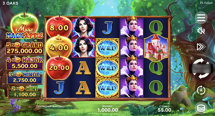 Технические характеристики More Magic Apple на экране настроек