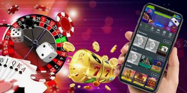 Интерфейс мобильного казино на Android